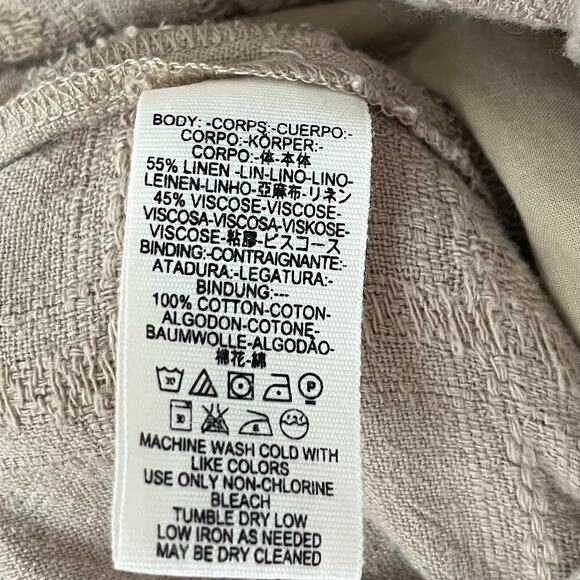 Free People True Lovin Linen One-Piece Jumpsuit // Size Small - Picture 6 of 8